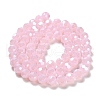 Electroplate Glass Beads Strands X-EGLA-A035-J10mm-A02-2