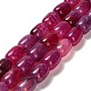 Natural Dragon Veins Agate Beads Strands G-D317-A01-02-2