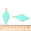 Synthetic Turquoise Faceted Big Pendants G-L623-04G-03-3