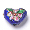 Handmade Cloisonne Beads X-CLB-S006-08-2