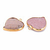 Natural Rhodochrosite Pendants G-N326-124B-3