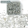 50G Natural Labradorite Beads G-YW0001-76-2