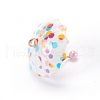 Resin Pendants CRES-M007-04B-4