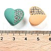 Opaque Resin European Beads RESI-M038-04-3