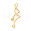 316 Stainless Steel Spiral Barbell AJEW-G042-02G-4