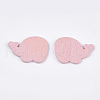 Painted Poplar Wood Cabochons WOOD-T021-24E-2