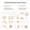 Brass Beads KK-BC0006-57G-7