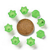 Transparent Acrylic Beads Caps X-PL543-9-3