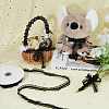 15 Yards Polyester Ruffled Elastic Lace Trim OCOR-WH0088-81B-5