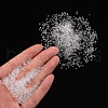 Transparent Glass Cylinder Beads SEED-S047-I-007-5