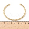 304 Stainless Steel Cuff Bangles BJEW-C102-01G-3