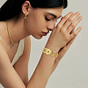 SUPERFINDINGS 3Pcs 3 Colors Alloy Interchangeable Snap  Bangle Settings BJEW-FH0001-04-7