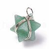 Natural Green Aventurine Pendants G-I220-C10-3