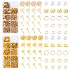 DIY Iron Stud Earring & Ear Nuts & Jump Rings Jewelry Making Findings Kits DIY-YW0010-57-2