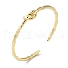 Brass Open Cuff Bangles BJEW-C070-06G-2