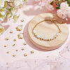 BENECREAT 60Pcs 3 Style Brass Beads KK-BC0012-13-5