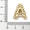 Brass Micro Pave Cubic Zirconia Pendants KK-Z108-01G-4