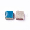 Porcelain Cabochons PORC-WH0002-02-2