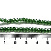 Electroplate Transparent Glass Beads Strands EGLA-A035-T3mm-A11-4