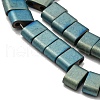 Electroplated Non-magnetic Synthetic Hematite Beads Strands G-C106-B01-03B-3