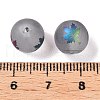 Autumn Theme Electroplate Transparent Glass Beads EGLA-S178-01-01E-3