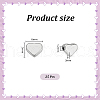 Unicraftale 25Pcs 304 Stainless Steel Beads STAS-UN0059-78-2