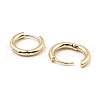 Brass Huggie Hoop Earrings X-EJEW-I289-26KCG-2