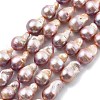 Natural Nucleated Pearl Beads Strands PEAR-B004-15E-01D-2