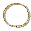 Luxury Brass Round Beads Stretch Bracelets for Men Women KL5990-3-1