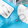 SUNNYCLUE 4 Styles Brass Jump Rings KK-SC0005-49P-4