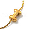 304 Stainless Steel Serpentine Chain Bracelets BJEW-H608-01G-I-3
