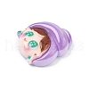 Cute Opaque Resin Cabochons RESI-L046-E06-2