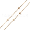 Brass Cable Eyeglasses Chains AJEW-TA00035-4