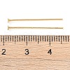 Brass Flat Head Pins KK-N254-47B-G-3
