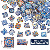ARRICRAFT 2Bags Glass Cabochons GLAA-PH0003-07B-2