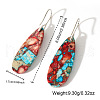 Bohemian Emperor Stone Teardrop Dangle Earrings HQ3586-2-2
