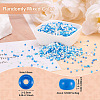 Opaque Glass Round Seed Beads GLAA-TAC0025-07A-05-4