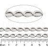 Tarnish Resistant Vacuum Plating 304 Stainless Steel Link Chains CHS-H026-16P-2