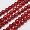 Natural & Dyed Malaysia Jade Bead Strands G-A146-10mm-A02-1