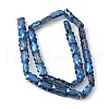 Electroplate Glass Beads Strands EGLA-L045-F-FR01-2