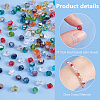   1200Pcs 24 Style Electroplate Glass Beads Strands EGLA-PH0001-44-4