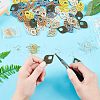 DIY Leaf Earring Making Kits DIY-NB0004-05-4