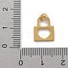 304 Stainless Steel Charms STAS-L281-004G-3