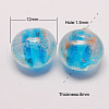 Handmade Gold Sand Lampwork Beads X-LAMP-S035-12mm-M-2