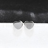 Tarnish Resistant 304 Stainless Steel Ear Studs X-STAS-I071-17P-2