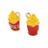 Alloy Enamel Pendants PALLOY-R155-01G-01-2