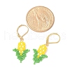 304 Stainless Steel Leverback Earrings for Women EJEW-MZ00407-4