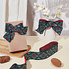 Polyester Jacquard Flower Ribbon for Garment Accessories OCOR-WH0097-24C-4