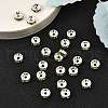 Brass Grade A Rhinestone Spacer Beads RB-A014-Z8mm-09S-2