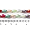 Electroplate & Gradient Color Glass Beads Strands LAMP-M023-04A-5
